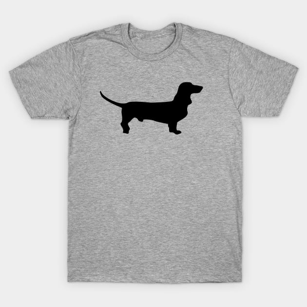 Simple Dachshund T-Shirt by XOOXOO